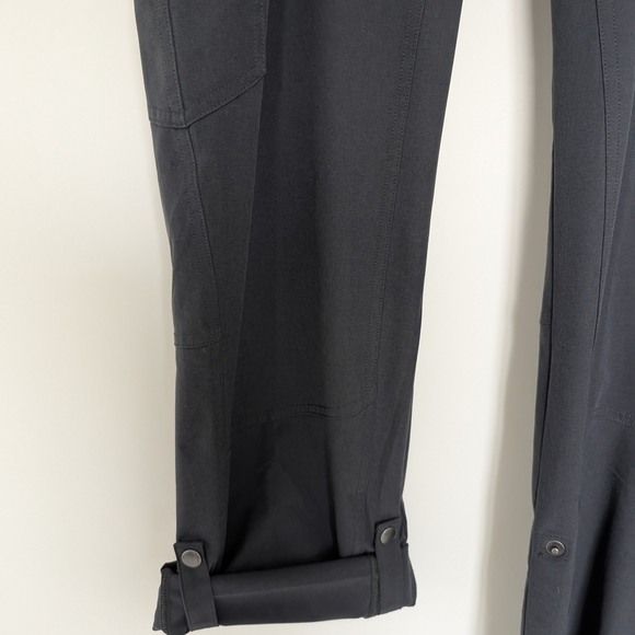 Kuhl Freeflex Roll Up Cargo Hiking Pant Women's Size 16 Reg Dark Gray Gorpcore - Picture 2 of 15